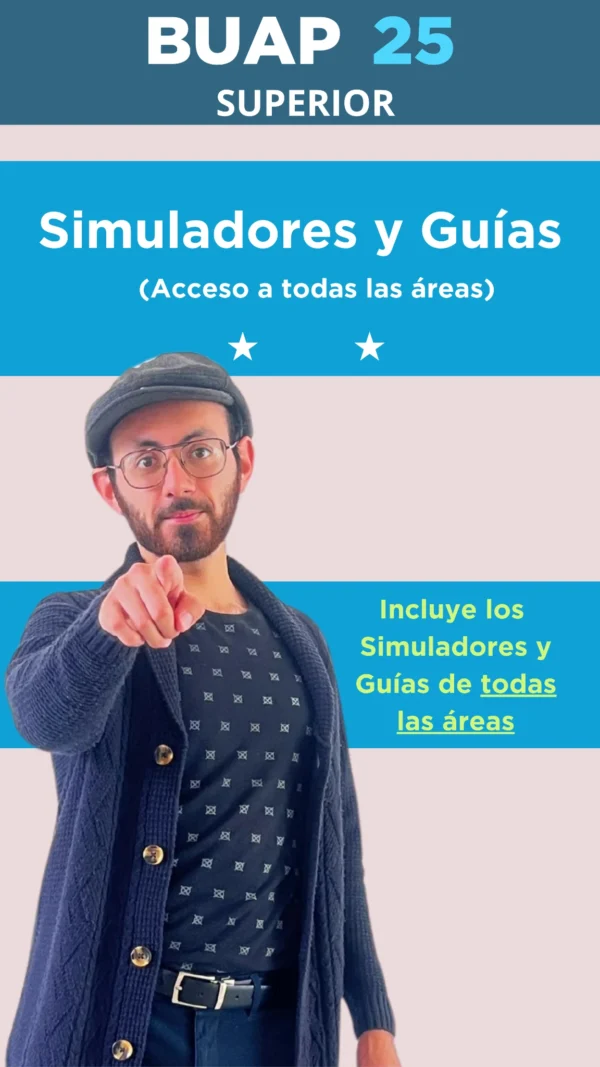 Simuladores y Guías - Superior (Incluye las guías y simuladores de todas las áreas)